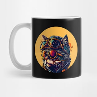 Cat Cool Colorful - Cat Lover Funny Mug